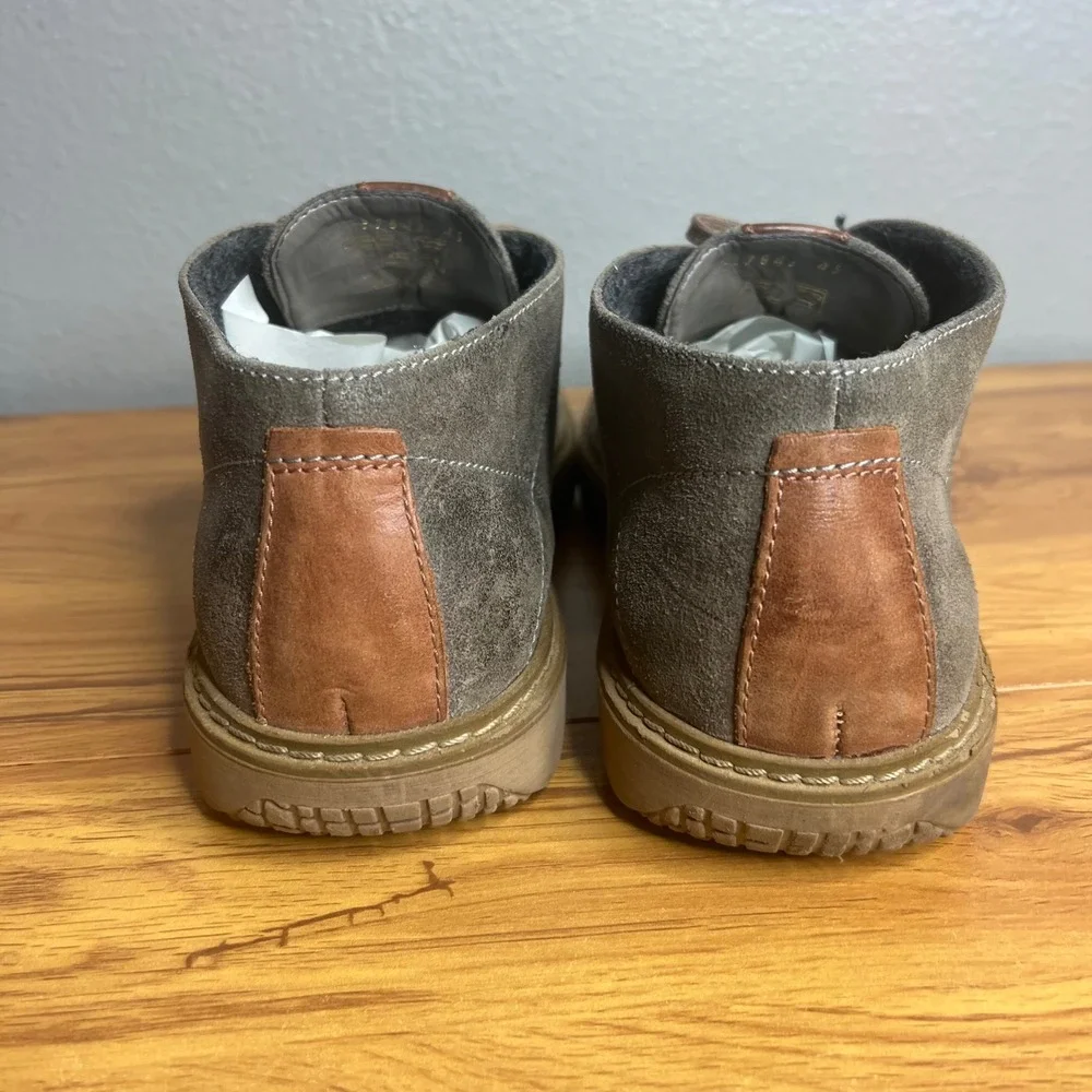 Josef Seibel Quentin Chukka Boots Mens 45 Brown Suede Desert Boot Lace Up Casual